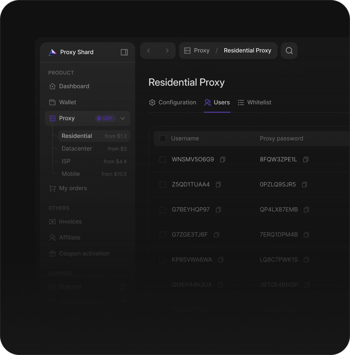 Residential Proxy Feature